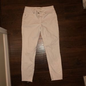 white jeans, great condition, no stains